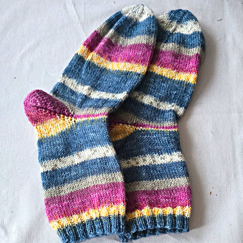 Handgestrickte socken paar - paar, –