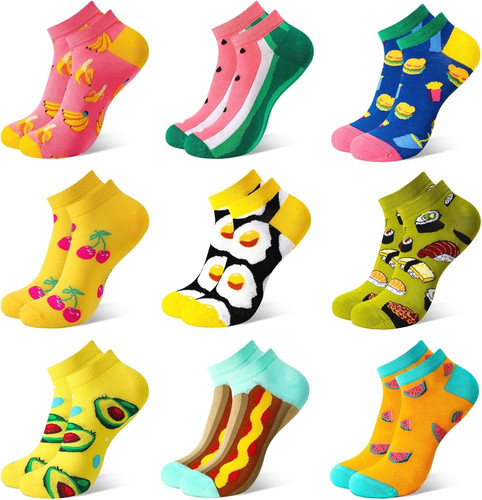 Paare bunte sneaker socken - sneaker,
