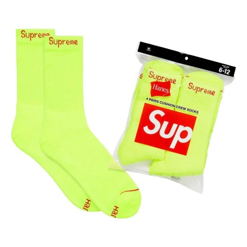 Supreme socken hanes crew 4er - socken,