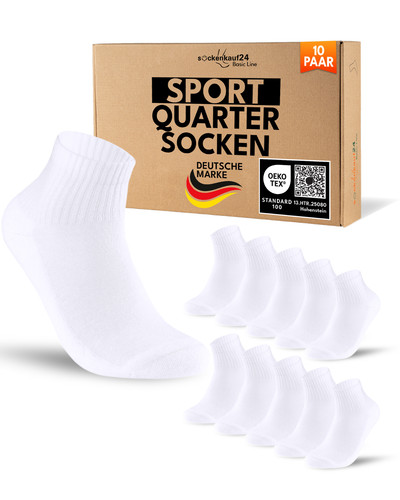 100 paar tennissocken - 10-100,