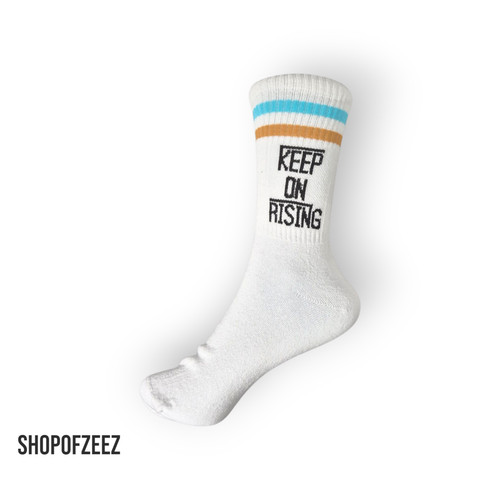 Sportliche retro socken mit - retro,