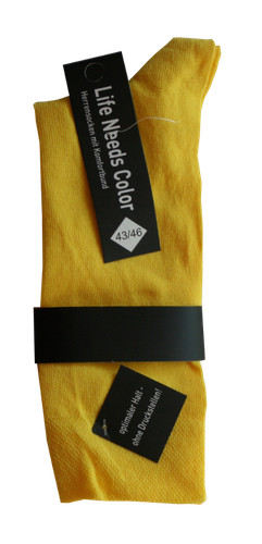 Trendfarbe hell baumwollsocke - ,