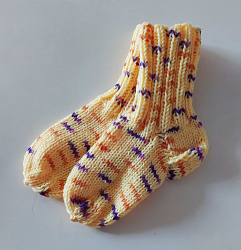 Handgestrickte kinder socken - handgestrickte, 1
