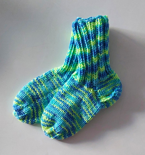 Handgestrickte kindersocken - kindersocken, 1