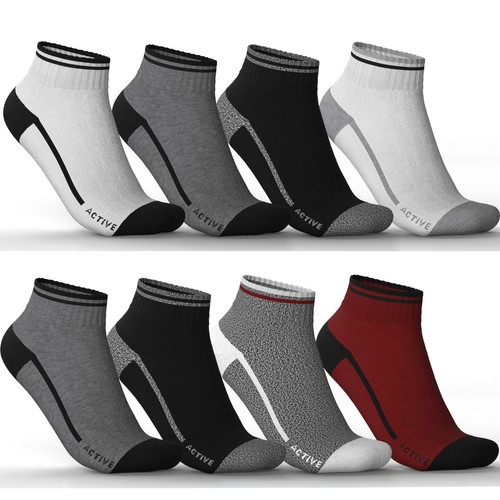 Sneaker socken sport - socken, (8
