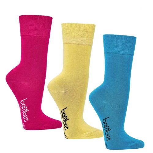 Paar damen socken bambus - 3,