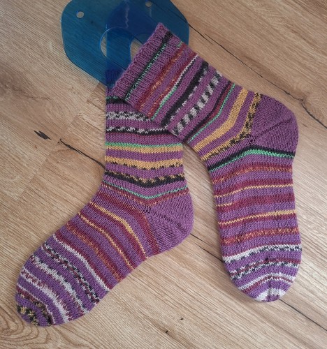 Socken handgestrickt