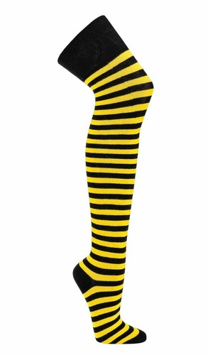 Overknees damen ringelsocken - damen,