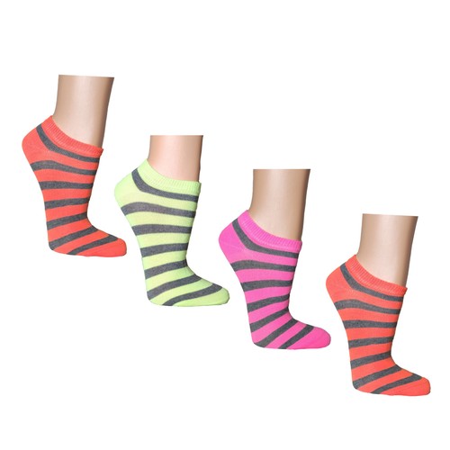 Paar neon sneaker socken - 4-12, neon-sneaker-socken