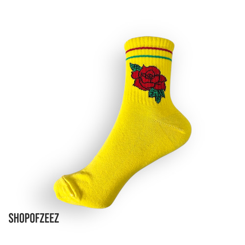 Unisex retro tennissocken gelb - unisex,