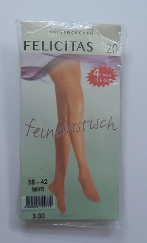 Paar nylon socken haut - 4,