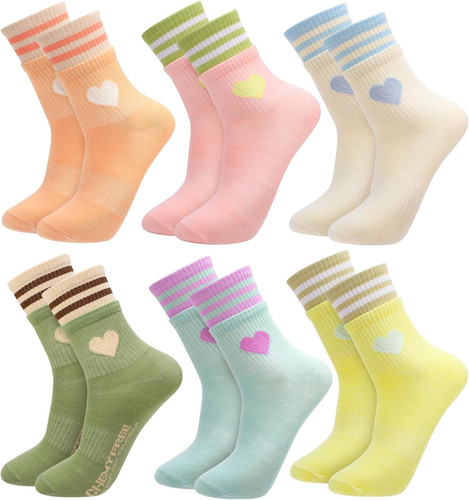 Damen tennissocken mit herz - damen,